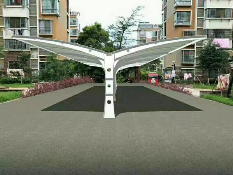 膜結(jié)構(gòu)自行車棚